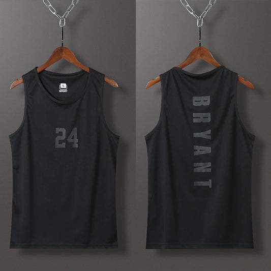 2024 Basketball Jersey Adult Tank Top Gym Vest Kobe 24 James 23 Vest Sports Tops Men's T-Shirt Summer Breathable men Clothes